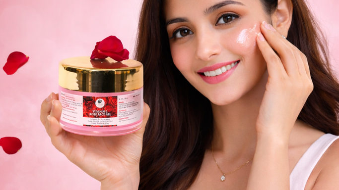 Veora Organics Vitamin E Rose Gel